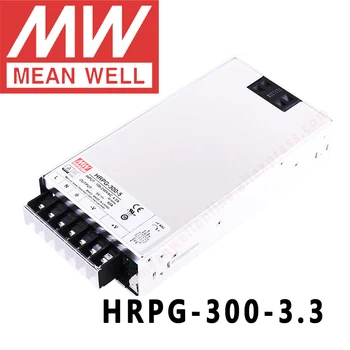 Оригинальный MEAN WELL HRPG-300-3.3 3.3 Одиночный выход meanwell HRPG-300 3,3 В 198 Вт напряжением 60 В с блоком питания с функцией PFC