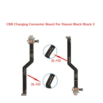 Плата Разъема USB Для Зарядки Xiaomi BlackShark Black Shark 2 Порта SKW-H0 Док-Станция Для Зарядного Устройства Замена Гибкого Кабеля Patrs