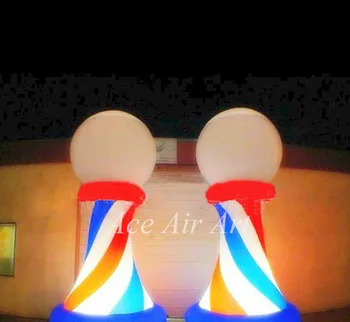 Яркое освещение, надувные декорации для мероприятий, Надувная молния, разноцветные полосы, надувной шар для мероприятий в Китае